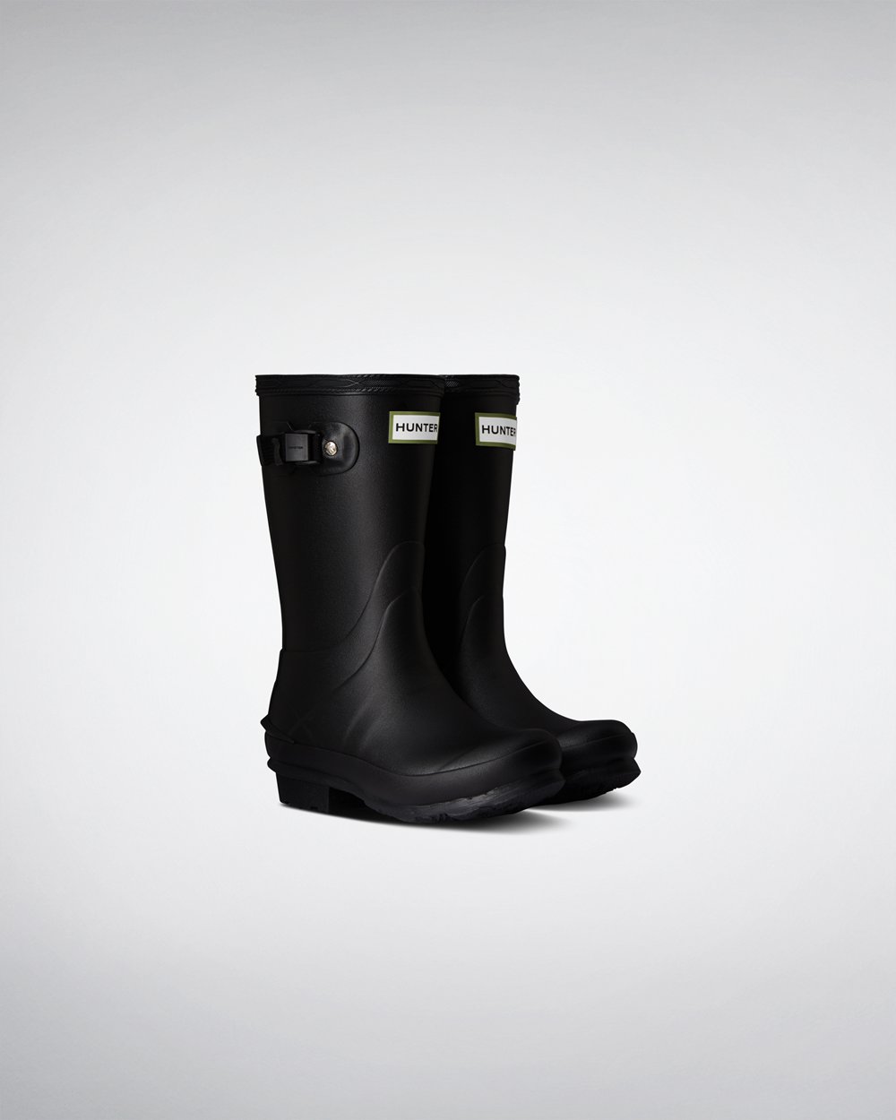 Botas de Lluvia Hunter Niños - Norris - Negros - ALMGZCS-54